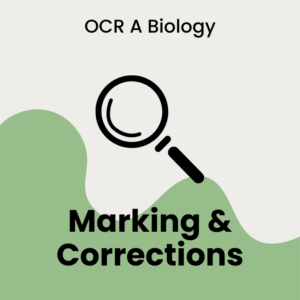 OCR A Level Biology Marking and Corrections