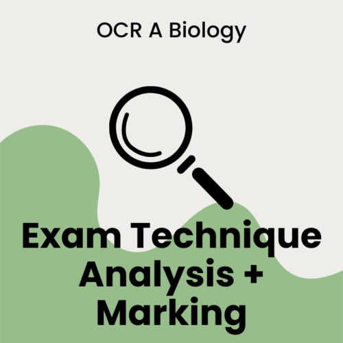 OCR A Level Biology Exam Technique Analysis and Marking