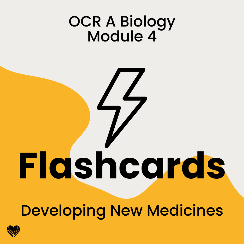Flashcards: Developing New Medicines Cover OCR A Level Biology Flashcards: Developing New Medicines
