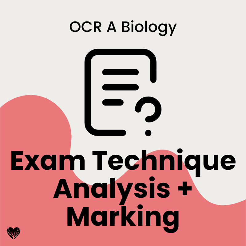 Exam Technique Analysis and Marking Cover OCR A Level Biology paper marking with exam technique analysis – marked and annotated papers with expert feedback